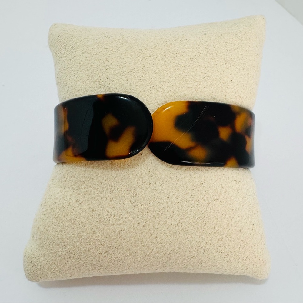 Madewell Tortoise Shell Cuff Bracelet Handmade France